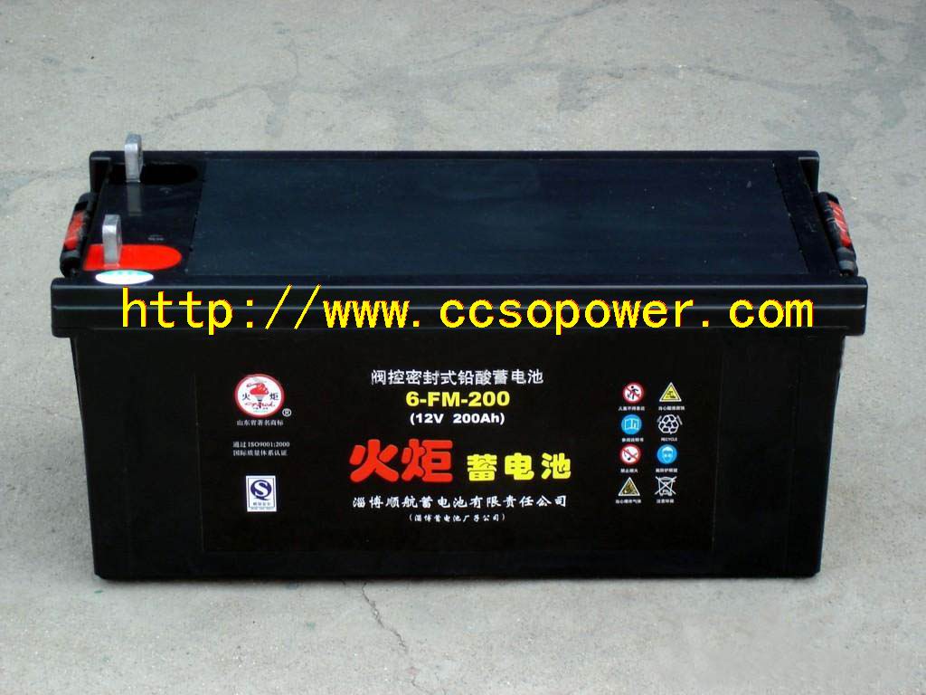 �Ͳ��������6-FM-200,12V200AH